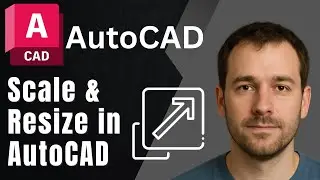 AutoCAD: How to Scale and Resize Objects (SCALE Command Tutorial)