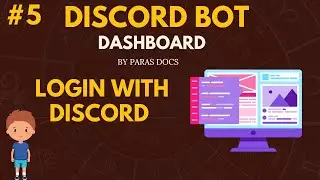 #5 DISCORD BOT DASHBOARD  | AUTHENTICATION WIT H DISCORD BOT