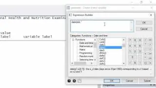 Data management: How to create a date variable from a string