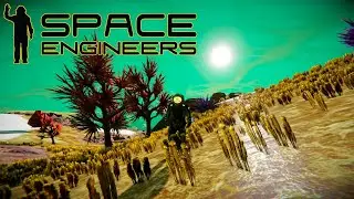Space Engineers | База на Чужая планета с модами на пиратов | Стрим