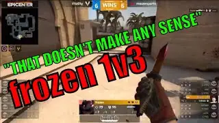 frozen 1v3 against Vitality | EPICENTER 2019 | CSGO Highlights