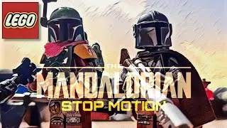 LEGO STAR WARS | THE MANDALORIAN AND BOBA FETT | STOP MOTION ANIMATION #lego #starwars #animation