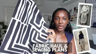BIG AUTUMN/WINTER FABRIC HAUL & SEWING PLANS I Barry's Fabrics and more!