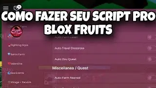 TUTORIAL DE COMO CRIAR SEU SCRIPT PRO BLOX FRUITS NO ROBLOX 