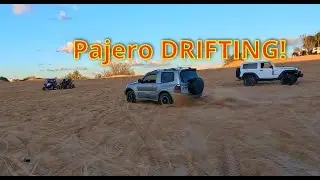 Mitsubishi Pajero Sand The ULTIMATE Sand DRIFTING Machine!💥💥🔥🔥