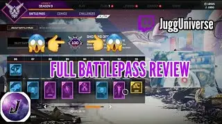 100 TIER BATTLE PASS REVIEW in SEASON 9 Apex Legends [XBOX ONE]