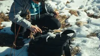 Capturing trails with the drone (Sony A7IV and DJI Mini)
