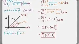 Double Integrals in Polar Coordinates More Examples