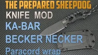 Becker Necker - How To Wrap Handle With Paracord
