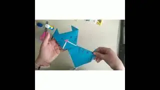 Оригами "Кошка"