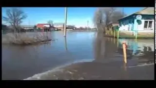 Самойловка.Апрель2018.Разлив реки Терсы.
