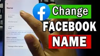 How to Change Facebook Name (New 2024) | Change Name on Facebook
