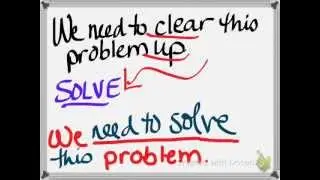 KEY SENTENCE TRANSFORMATION: Working with phrasal verbs and one-word verbs