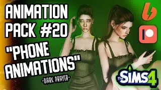 THE SIMS 4 💚ANIMATION PACK #20 "PHONE ANIMATIONS" 💚DOWNLOAD