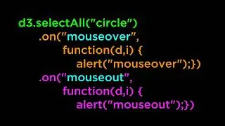 D3.js Data Tooltips - D3.js v3 Tutorial