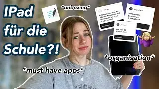 IPad für die Schule?! 🤷🏼‍♀️| unboxing, apps, Vor- und Nachteile, Goodnotes | jennybelly