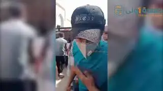 انهيار الفنان حمادة هلال اثناء تشييع جثمان والدته