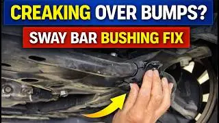 Crunch or Creaking noise over speed bumps, oil leak fix, 2009 Honda Civic