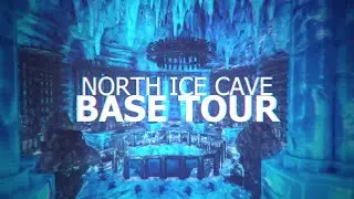 ARK UNOFFICIAL - CENTER NORTH ICE CAVE BASE TOUR !