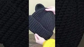 Шапка с ушками 🐻