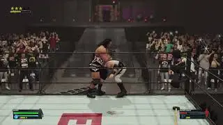 ECW HARDCORE TV | RHINO PILEDRIVES SUPER CRAZY THROUGH A TABLE AT RINGSIDE | #WWE2K24