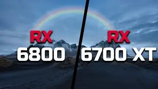 RX 6800 vs RX 6700 XT - Test in 8 Games