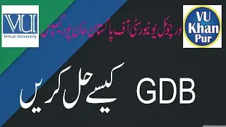 GDB How to Solve GDB (Graded Discussion Board)