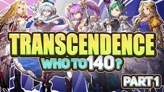 [WoTV] Level 140 Transcendence Planning Guide - Part 1 - Ice, Water, Earth and Light!