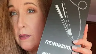 Getting ready using the Rendezvous Flat Iron♥️♥️