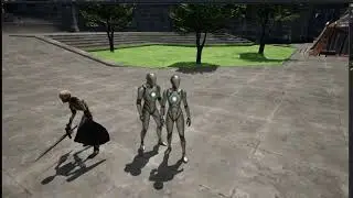 Looping skeleton idle animation from FFXI into Unreal Engine 5