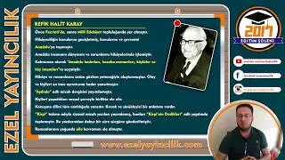 25-) Milli Edebiyat Sanatçıları - Refik Halit Karay