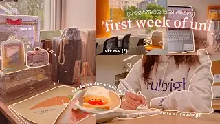 🌻 tuần đầu tiên học đại học ✧ bài đọc khó ghe TT ✧ uni vlog ✧ Fulbright University Vietnam ✧ jawonee
