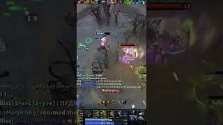 МОРФ БЫЛ В ШОКЕ ОТ ТАКОГО #shorts #short #dota2 #dota #dota 2