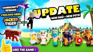 Spending 30million gems 💎 | New Pets update 🧝🏻‍♀️ on Get Huge Simulator🏝| Pets giveaway