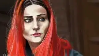 Saadet Aksoy (Venuto al Mondo) Drawing