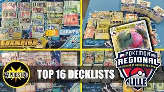 Top 16 Decklists Lille Regionals - Regidrago VSTAR WON!? (Pokemon TCG)