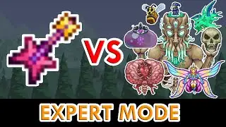 Terraria 1.4 - Stellar Tune vs ALL Bosses (Expert Mode)