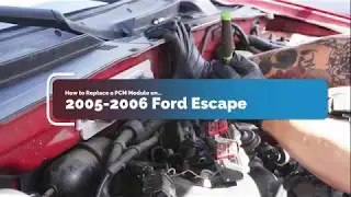 How to Replace PCM Module on 2005-2006 Ford Escape/Mercury Mariner/Mazda Tribute