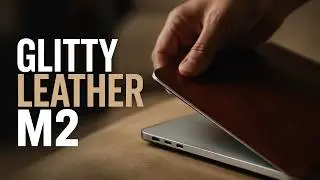 2022 Macbook Air M2 Glitty Leather Cover