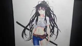 Drawing Kanzaki - A Certain Magical Index