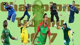 Champions Trophy-2017 Match Fixtures And Venues