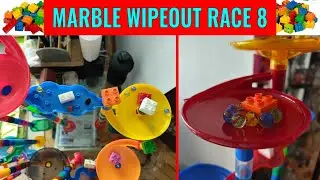 Race 8: Block Party 2.0 | Marble Wipeout Marble Race 2024