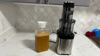 AMZCHEF Slow Juicer Demo/Review