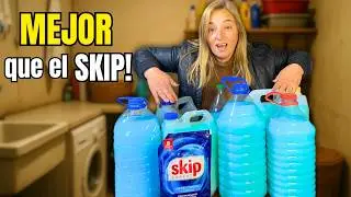 Liquid Laundry Detergent Better than Skip! 😱 Homemade and Powerful