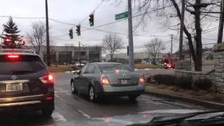 Lexington Fire Department's Engine Co. 2 responding.