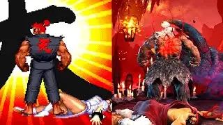 OLD vs NEW - Akuma's Shun Goku Satsu