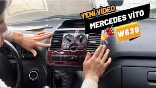 MERCEDES VİTO W639 TORPİDO MAUN KAPLAMA