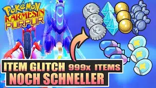 NOCH SCHNELLER 999x ITEMS GLITCH für Pokémon Karmesin & Pokémon Purpur