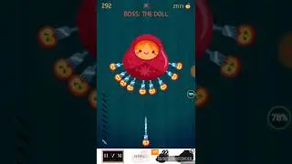 Как пройти босса яблочный перок в игре Knife Hit