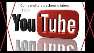 Come togliere le bande nere su YT - soluzione